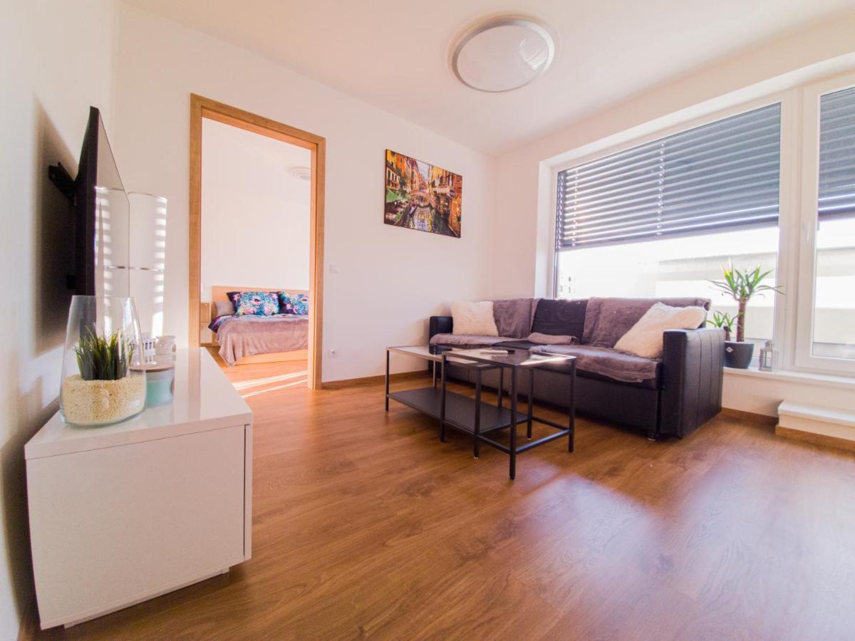 Modern Flat With Large Terrace Appartement Hradec Králové Buitenkant foto